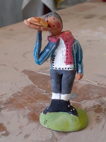 Il Camerriere che porta la Pizza
