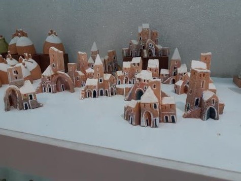 Borghi con  Neve
