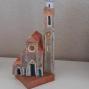 Casa con campanile , entroterra Ligure